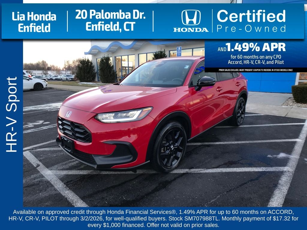 2025 Honda HR-V Sport