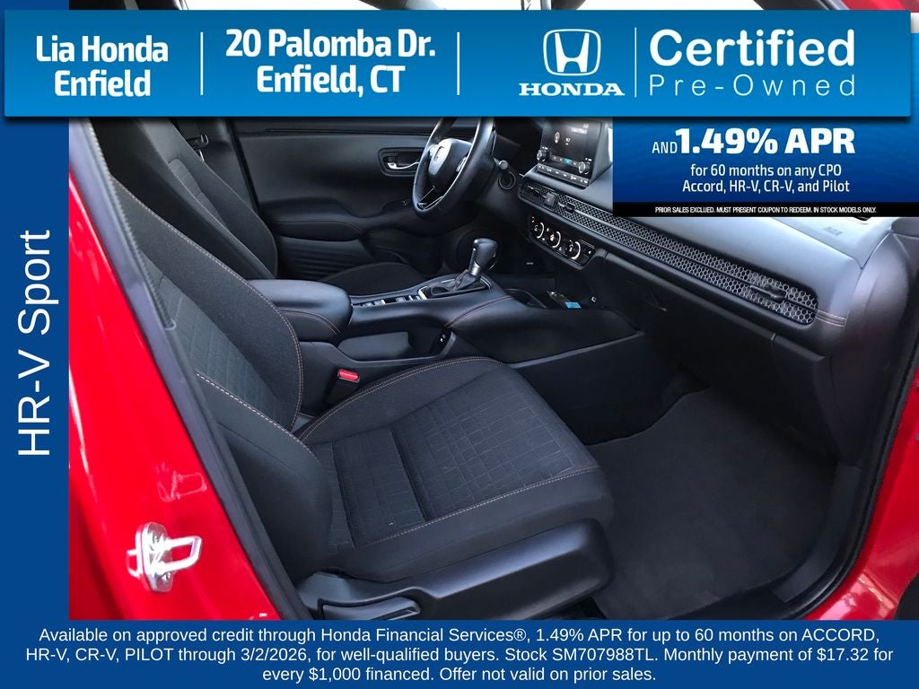 2025 Honda HR-V Sport