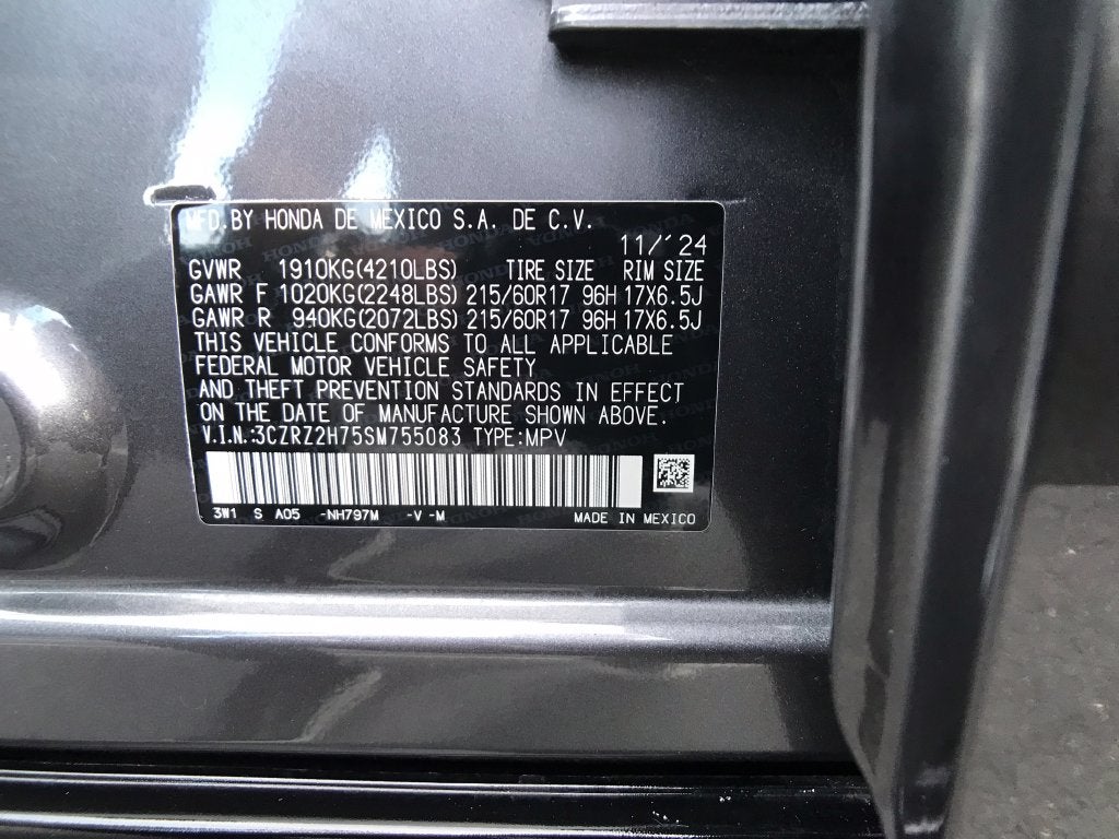 2025 Honda HR-V EX-L