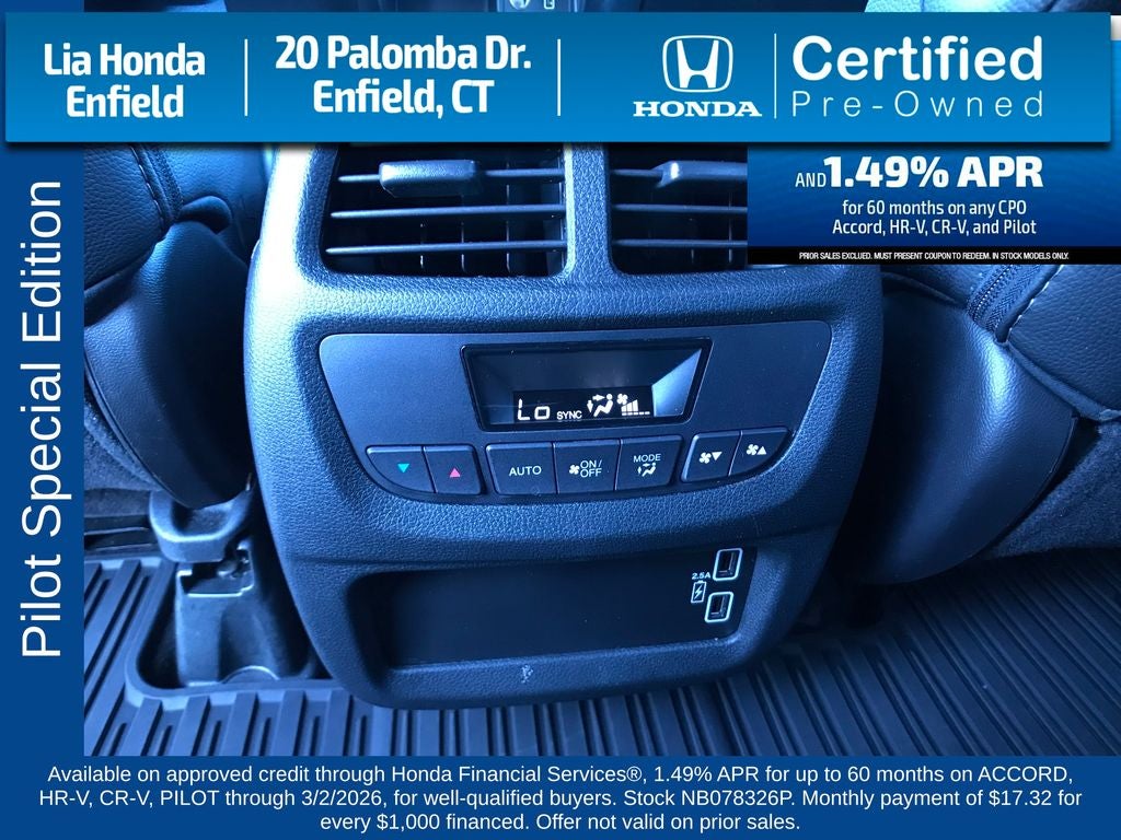 2022 Honda Pilot Special Edition