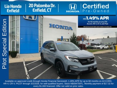 2022 Honda Pilot Special Edition
