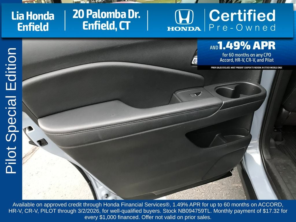 2022 Honda Pilot Special Edition