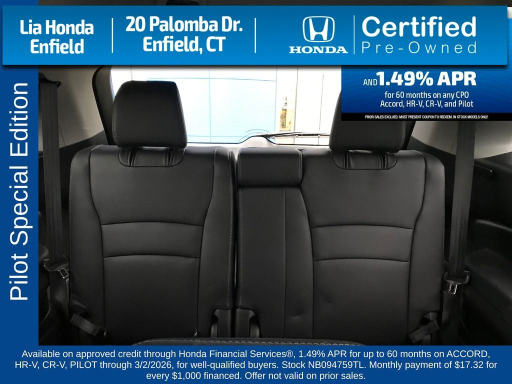 2022 Honda Pilot Special Edition