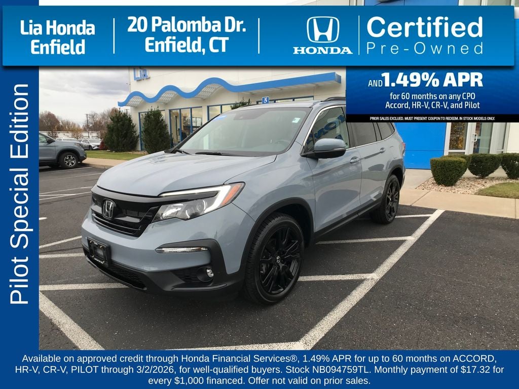2022 Honda Pilot Special Edition