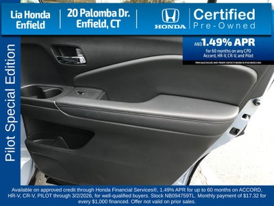 2022 Honda Pilot Special Edition