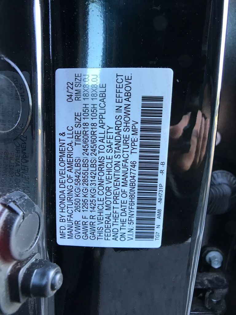 2022 Honda Pilot TrailSport
