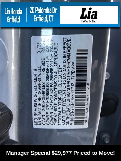 2023 Honda Passport EX-L