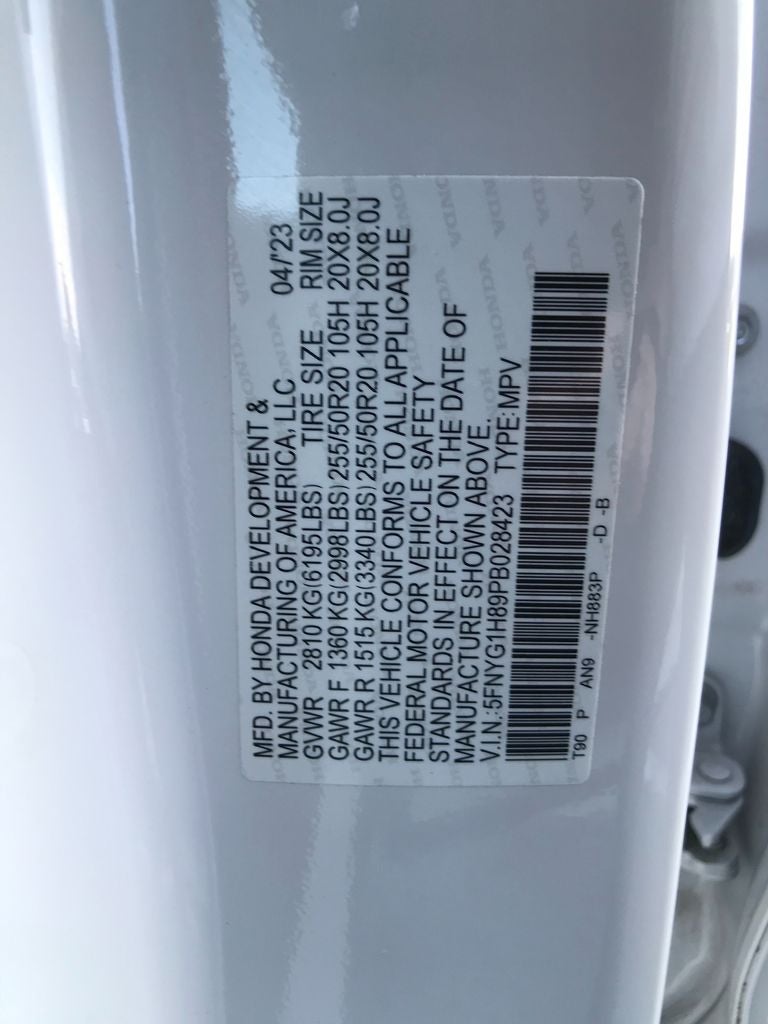 2023 Honda Pilot Elite