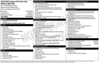 2024 GMC Canyon 4WD AT4