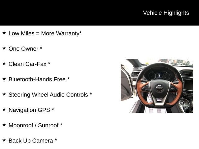 2019 Nissan Maxima Platinum