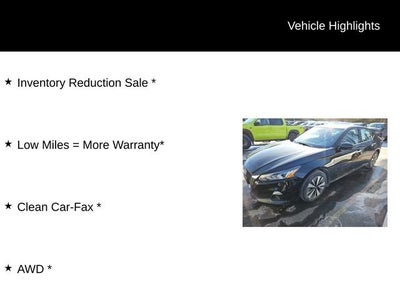 2020 Nissan Altima 2.5 SV