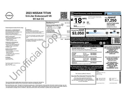 2023 Nissan Titan SV