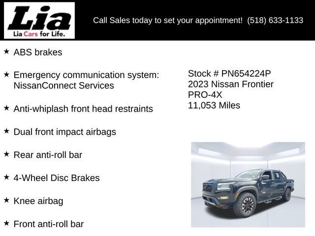 2023 Nissan Frontier PRO-4X