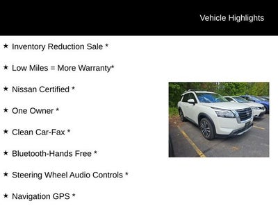2024 Nissan Pathfinder Platinum