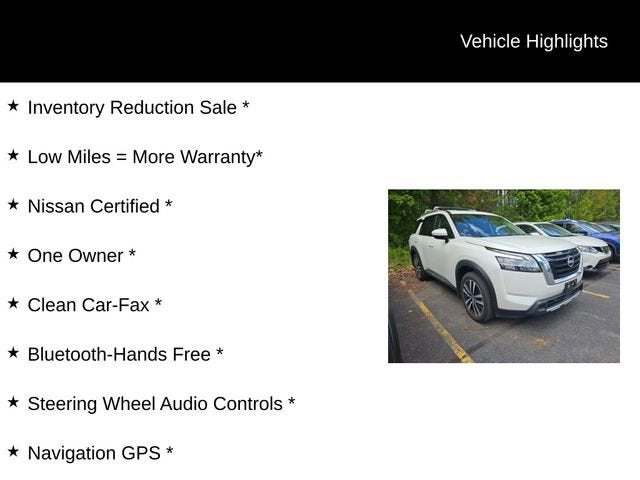 2024 Nissan Pathfinder Platinum