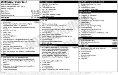 2024 Subaru Forester Sport