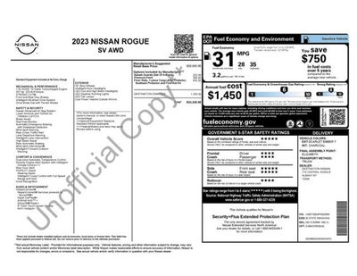 2023 Nissan Rogue SV