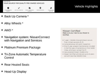 2024 Nissan Rogue Platinum