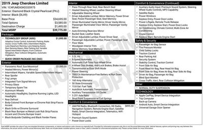 2019 Jeep Cherokee Limited