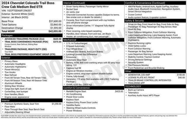 2024 Chevrolet Colorado 4WD Trail Boss