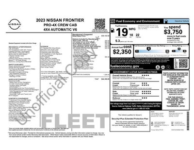 2023 Nissan Frontier PRO-4X
