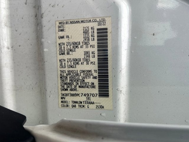 2023 Nissan Rogue SV