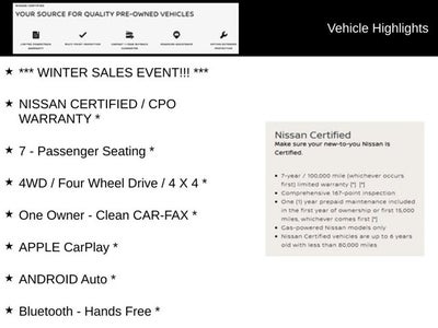 2025 Nissan Pathfinder SV