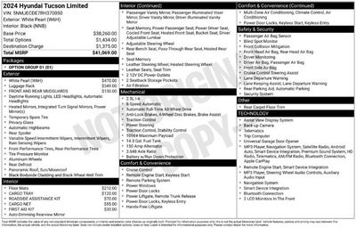 2024 Hyundai Tucson Limited