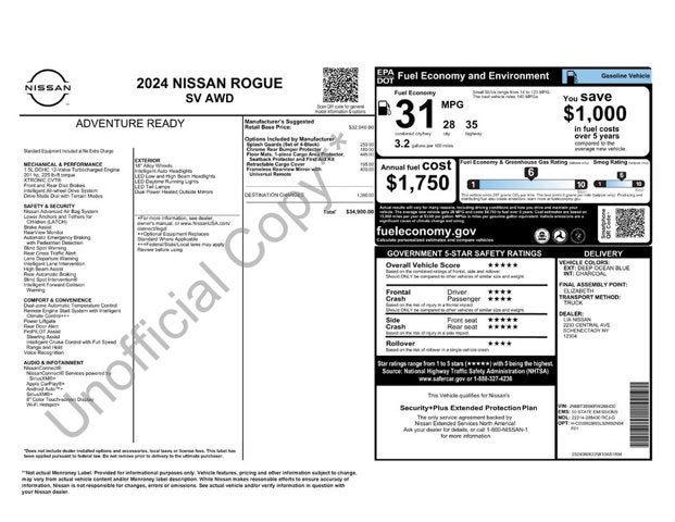 2024 Nissan Rogue SV
