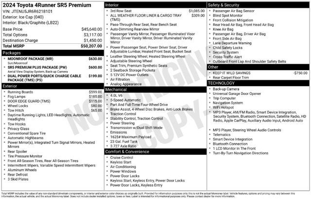 2024 Toyota 4Runner SR5 Premium