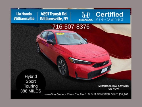 2026 Honda Civic Hybrid Sport Touring