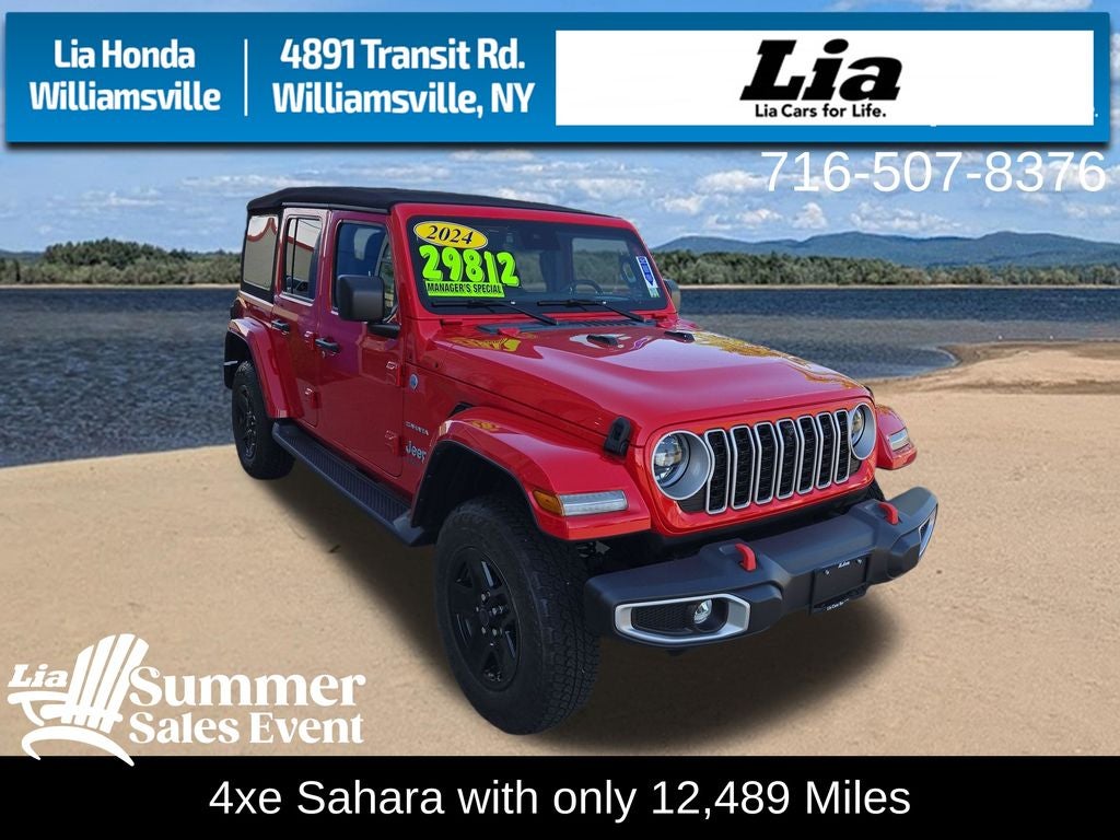 2024 Jeep Wrangler Sahara 4xe