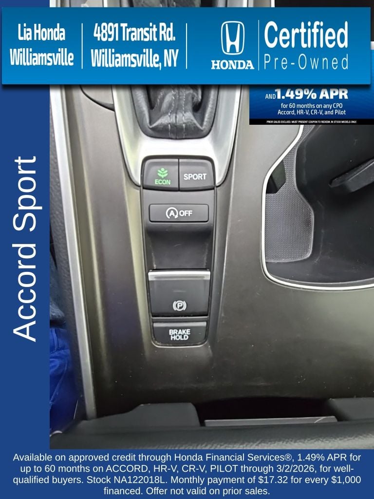 2022 Honda Accord Sport