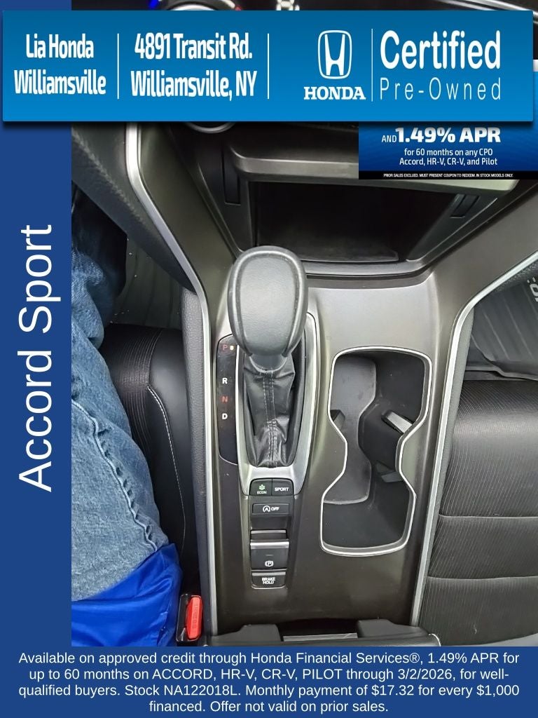 2022 Honda Accord Sport