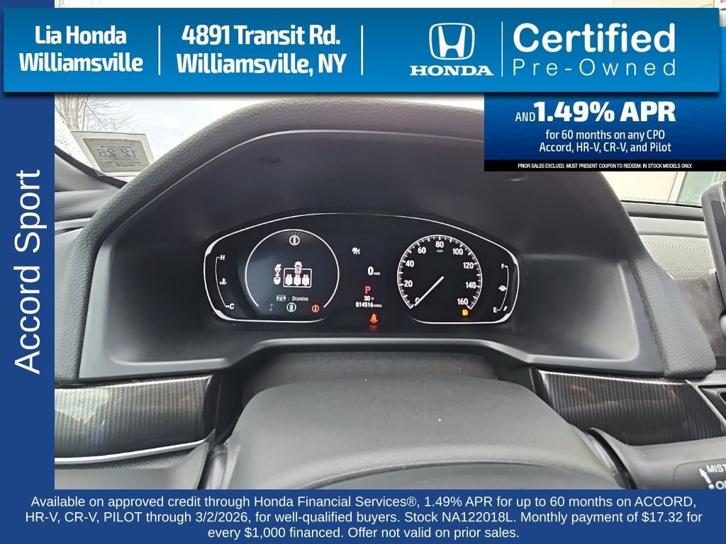 2022 Honda Accord Sport
