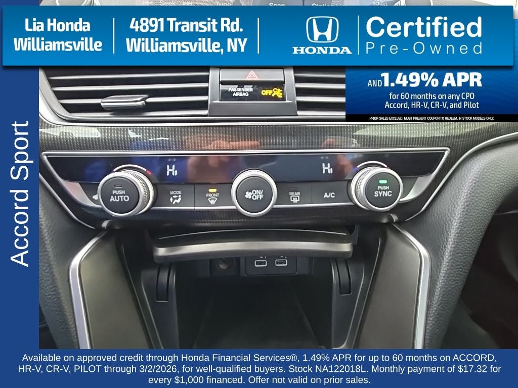 2022 Honda Accord Sport