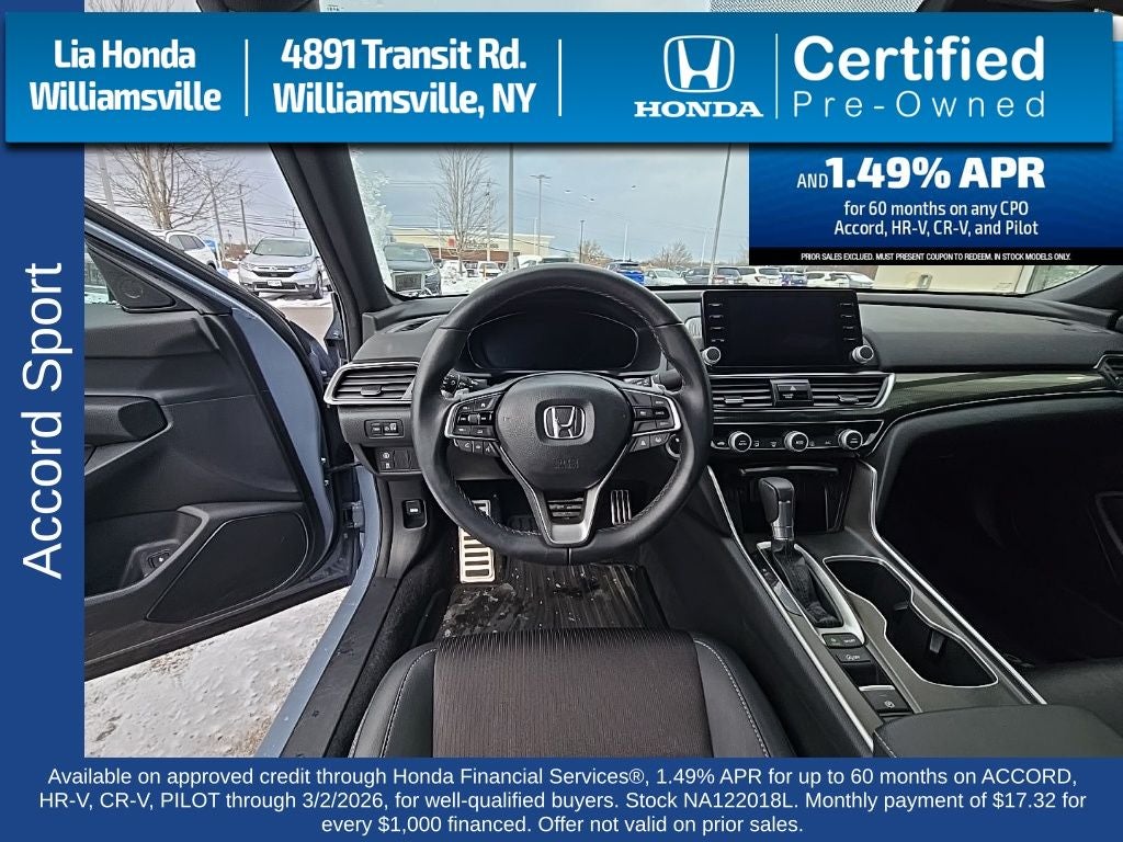 2022 Honda Accord Sport