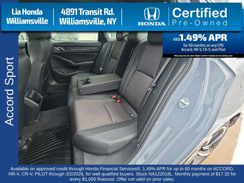 2022 Honda Accord Sport