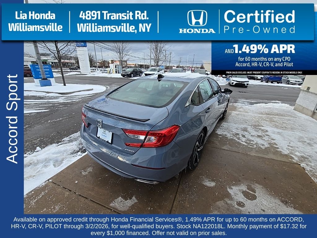 2022 Honda Accord Sport