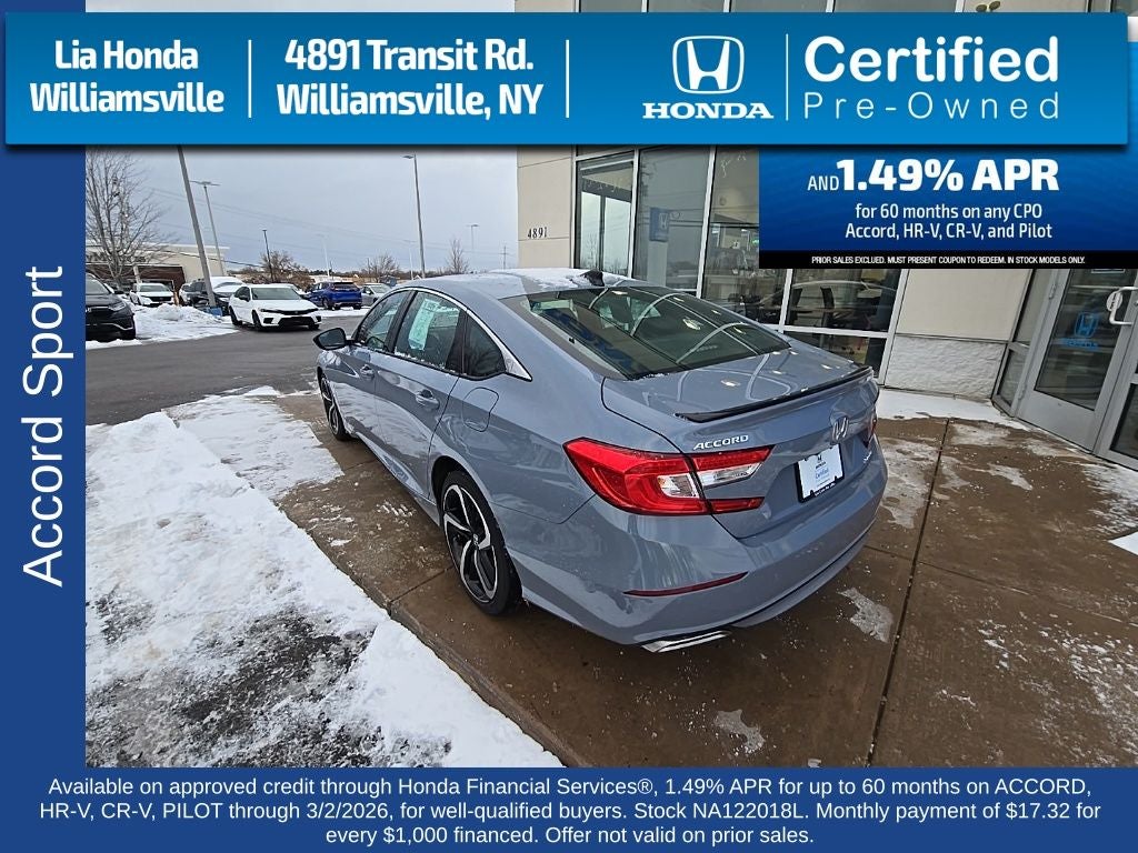 2022 Honda Accord Sport