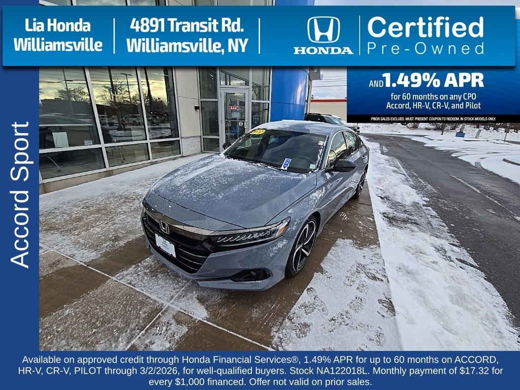 2022 Honda Accord Sport