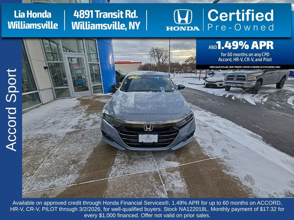 2022 Honda Accord Sport