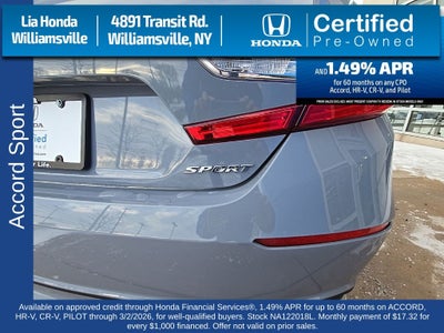 2022 Honda Accord Sport