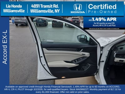 2021 Honda Accord EX-L