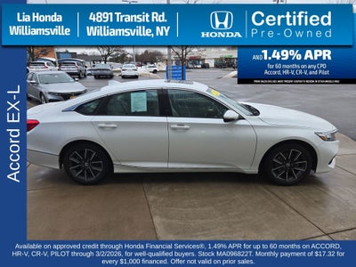 2021 Honda Accord EX-L