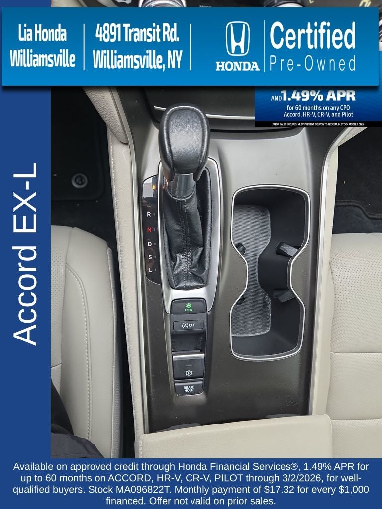 2021 Honda Accord EX-L