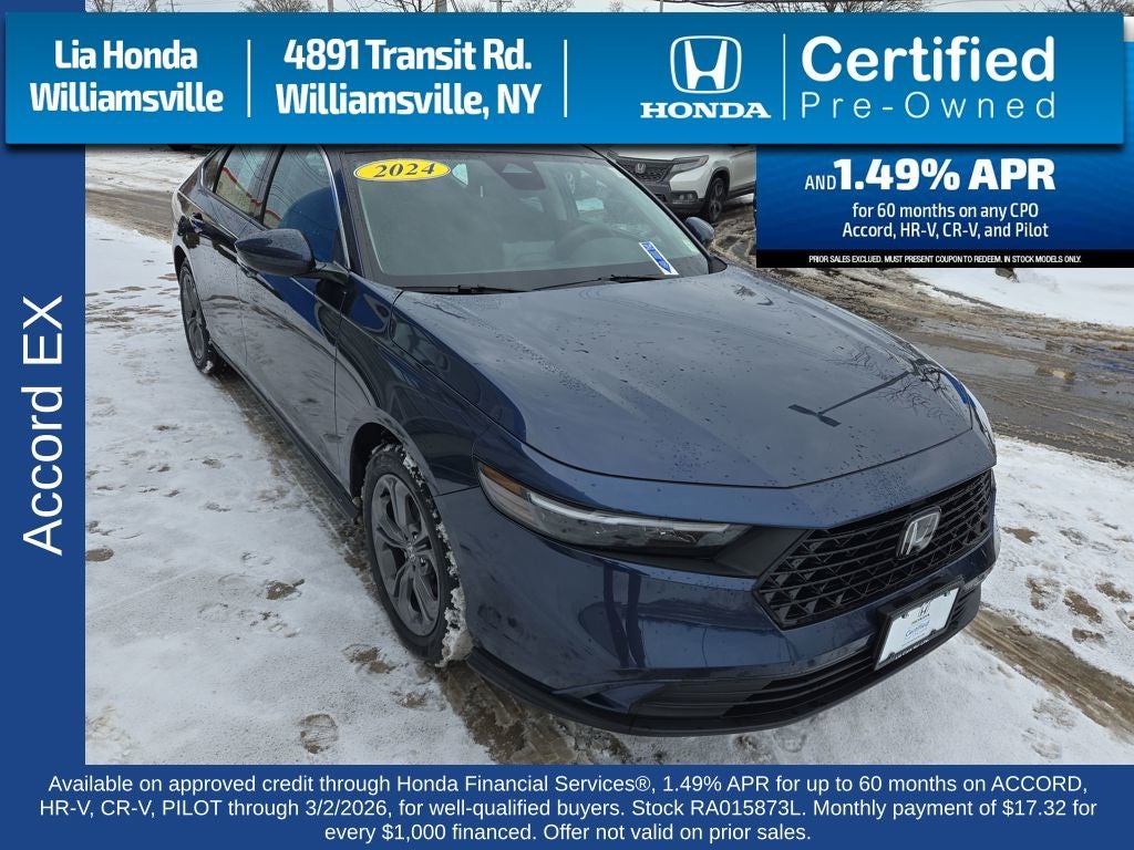 2024 Honda Accord EX