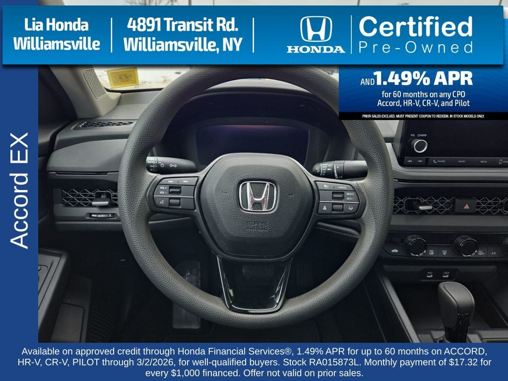 2024 Honda Accord EX