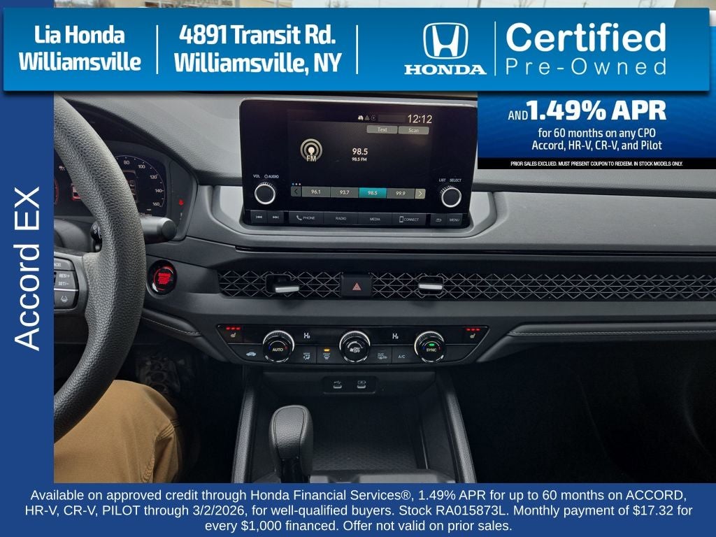 2024 Honda Accord EX