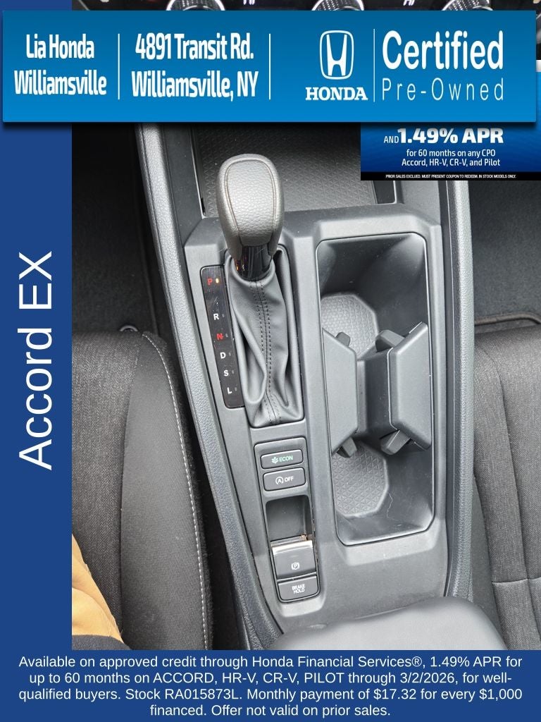 2024 Honda Accord EX